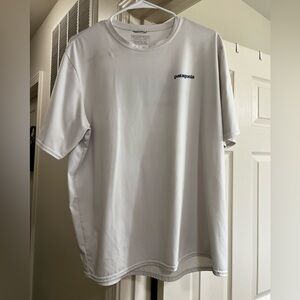 Patagonia Capilene Cool Daily Graphic T-Shirt. Men’s size Large in White